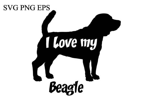 Beagle I Love My Dog Vector: A Designer's Honest Take