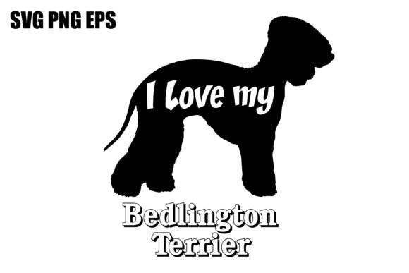 Bedlington Terrier I Love My Dog: A Design Review