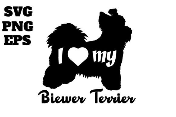 Biewer Terrier I Love My Dog