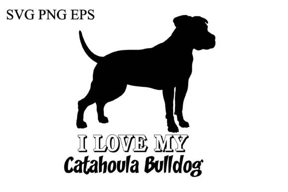 Catahoula Bulldog I Love My Dog – Design Review