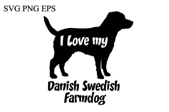 Danish Swedish I Love My Dog Design Review