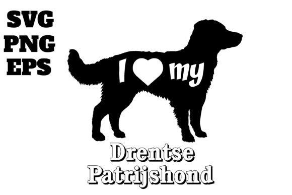 Drentse Patrijshond Embroidery Design