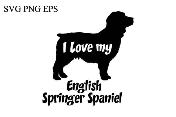 English Springer Spaniel I Love My Dog – A Design Review