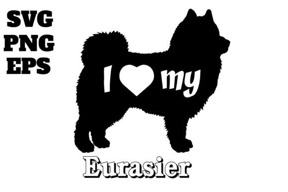 Eurasier Dog Embroidery Design