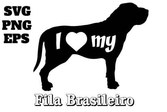 Fila Brasileiro Embroidery Design