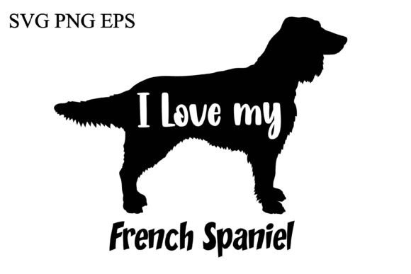 French Spaniel I Love My Dog – Embroidery Design Review