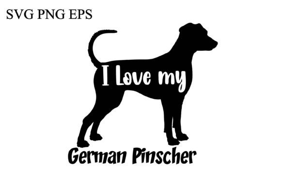 German Pinscher I Love My Dog – A Design Review