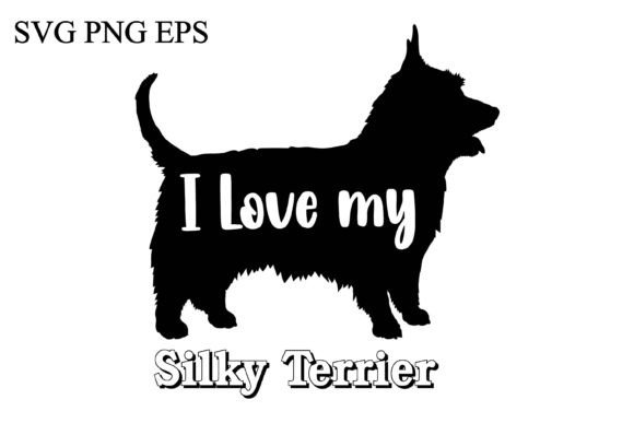 I Love My Silky Terrie Dog – A Design Worth Stitching